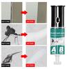 Kit Pasta per Riparazione Piastrelle Colla Ceramica Adesivo Rapido per Riparare Crepe Buchi con Raschietto e Bastoncino Mescolatore Gratuiti Copertura