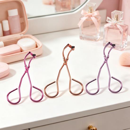 Mini Arricciaciglia in Acciaio Inossidabile Manico Ergonomico Controllo Preciso Arricciaciglia Ciglia Naturali Lunga Durata Strumenti per Arricciare le Ciglia da Donna