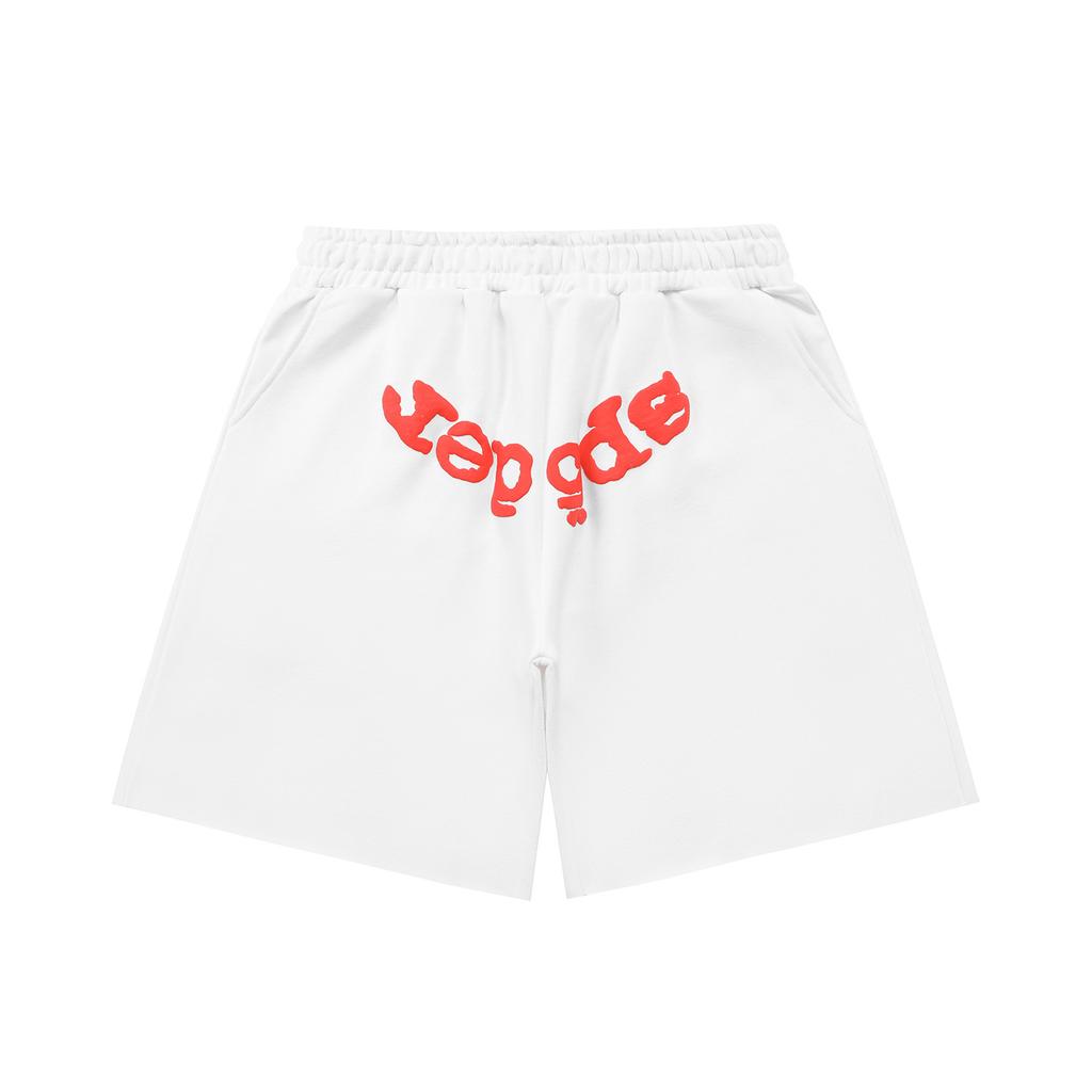 Summer New Sp555der European and American Trendy Brand High Street Spider Letter Loose Sports Shorts Men's and Women's Five-point Pants