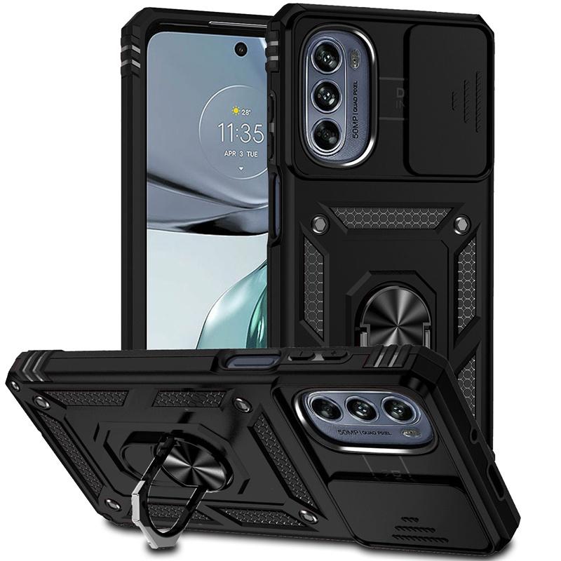 Pentru Motorola G22 Husa Slide Protectie Camera Protectie Armura rezistenta la soc Carcase Telefon pentru Moto G32 G52 G62 G82 G 22 32 52 62 82 Husa din spate