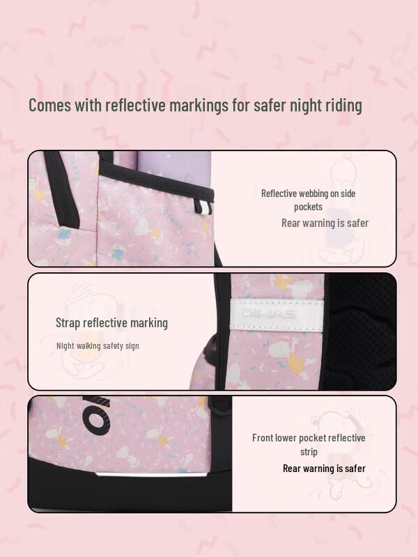 OIWAS Snoopy Collaboration Lightweight Casual Backpack