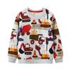 Boys' Autumn Round Neck Long Sleeve Sweatshirt - European & American Style for Kids