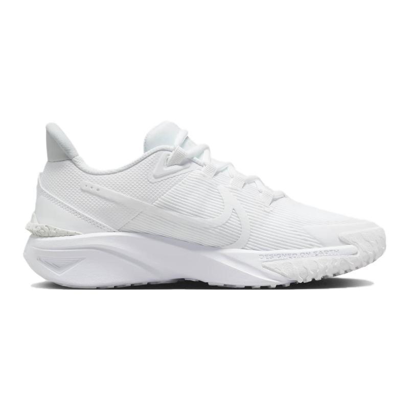 Nike Star Runner 4 GS 'Triple White' Sneakers DX7615-100