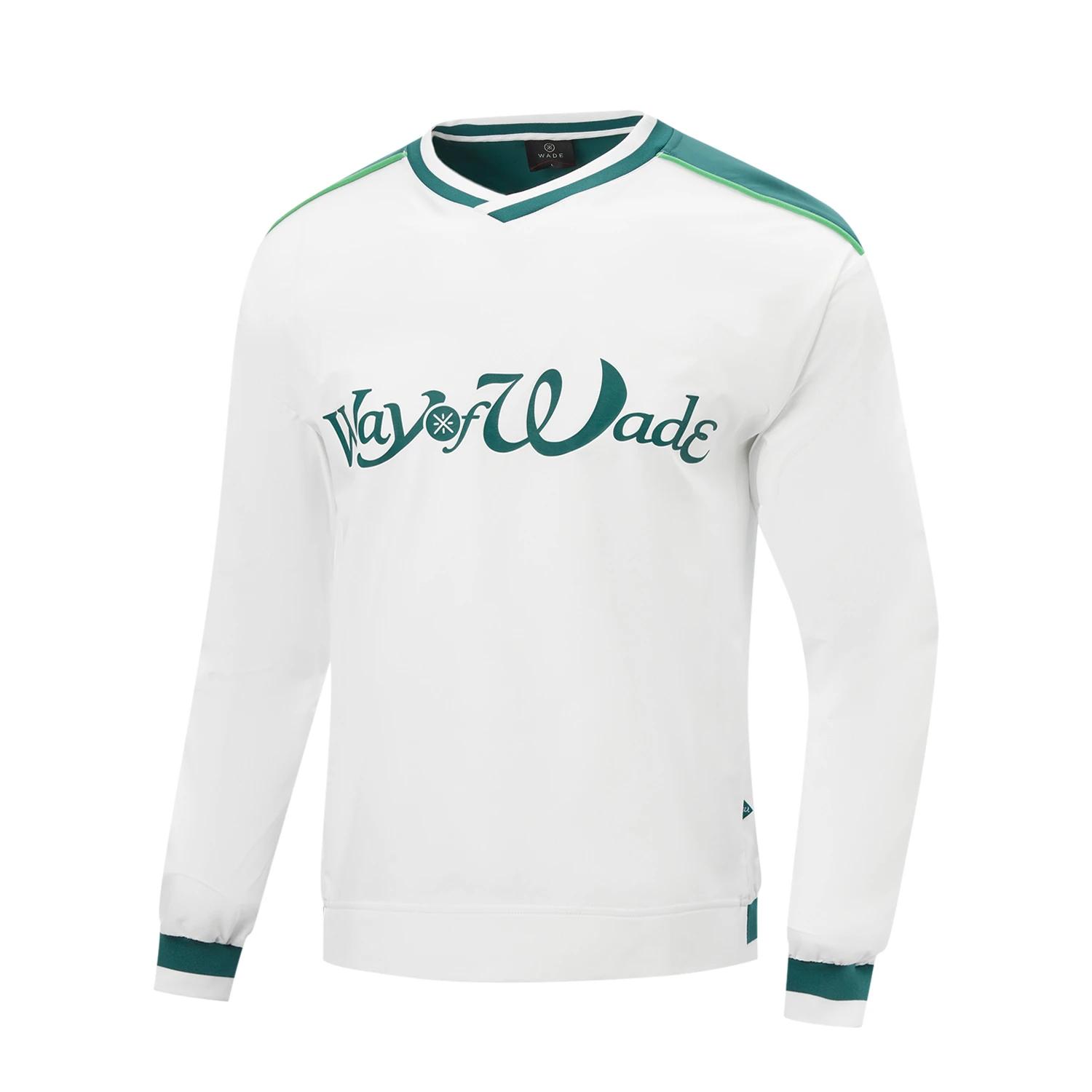 Li-Ning Wade Series Spliced Soft Simple Versatile Long Sleeve T-Shirt Men tops AAEW001-3 M