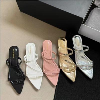 Nowy Styl Buty dla Kobiet Plus Size Lato Kobiety Zewnętrzne Płaskie Klapki Japonki Casualowe Cukierkowe Kolory Sandały Zapatos De Mujer