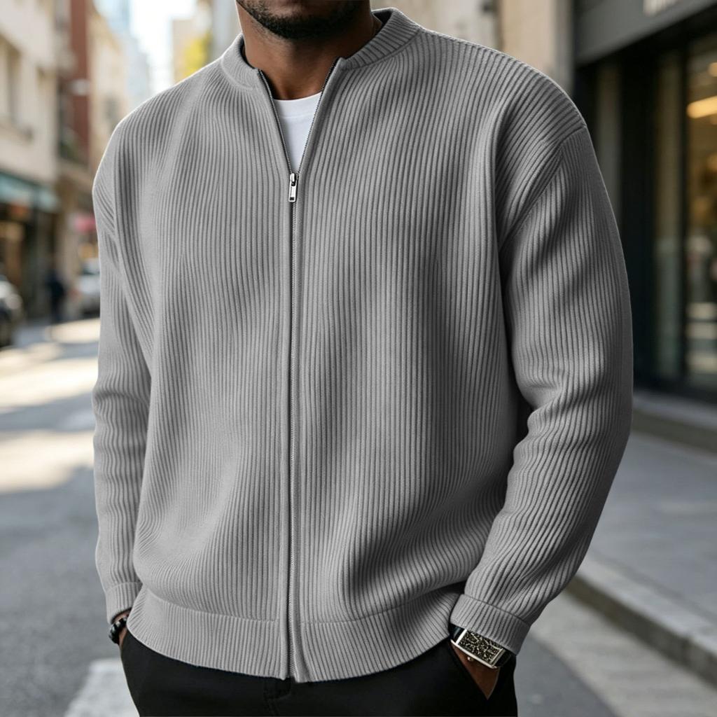 Men's Corduroy Long Sleeve Casual Jacket for Everyday Wear