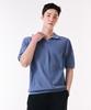 CHASECULT Men'S Cool Touch Open Collar Neck Short Sleeve Sweater-Dbrk5611D0N