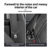 Adjustable Magnetic Car Seat Belt Holder Stabilizer Clip - Anti-Wear Adhesive Fastener for Auto Safety