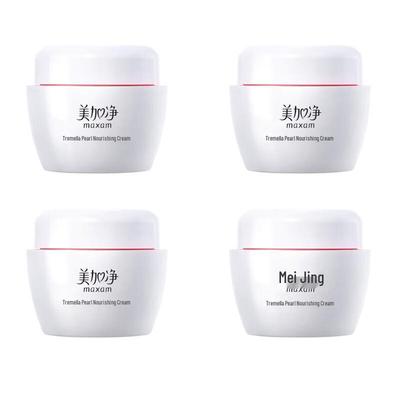 Meijiajing Silberohr Perle Pflegende Creme 4er-Pack
