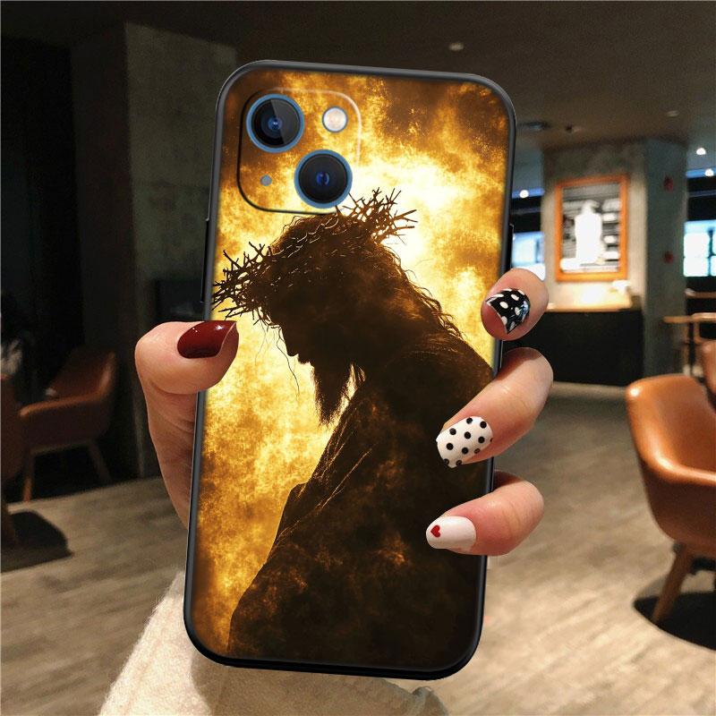IK15 Bible Verse Jesus Christ New High-End Shell Phone Case for OPPO A3 Pro A72 A74 A76 A77 A77S A78 A79 A94 A95 A18 A40M A58