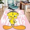 Yellow Bird Office Rug Chair Mat, Game Carpet, Suitable for Front Door, Bedroom, Living Room, Desk, Holiday Gift