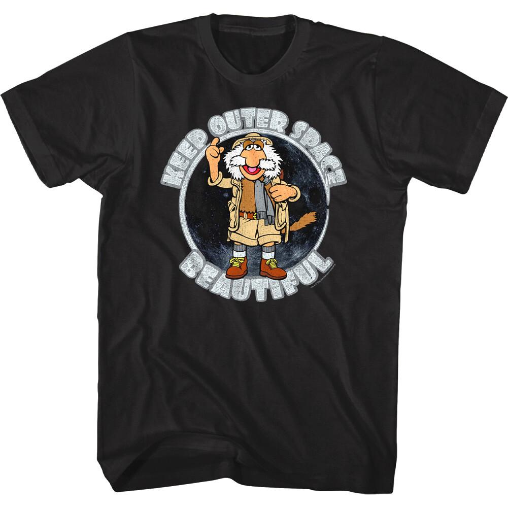 Fraggle Rock Keep Outer Space Beautiful Men T Shirt Uncle Travelling Matt Moon XXL