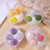 4pc/8pc Soft Makeup Sponge Dry Wet Dual Use Cosmetic Puff Foundation Concealer Highlight Blender Make Up Beauty Tool Accessories