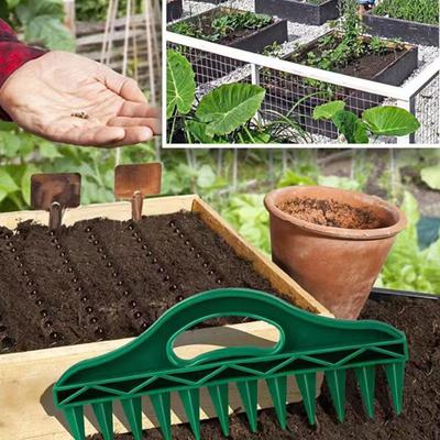 Seeds Dispenser Set Handheld Soil Digger Spacer Compact Size Easy To Use Versatile Planting Seeds Garden Hand Tool