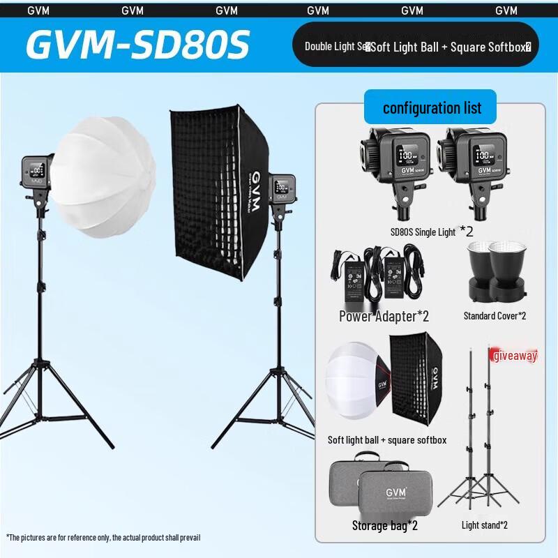 GVM Portable LED Video Light