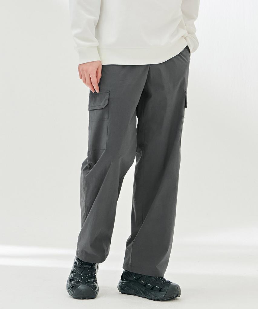 CHASECULT Men'S Wide Hem Drawstring Cargo Pants-Dark2212B09