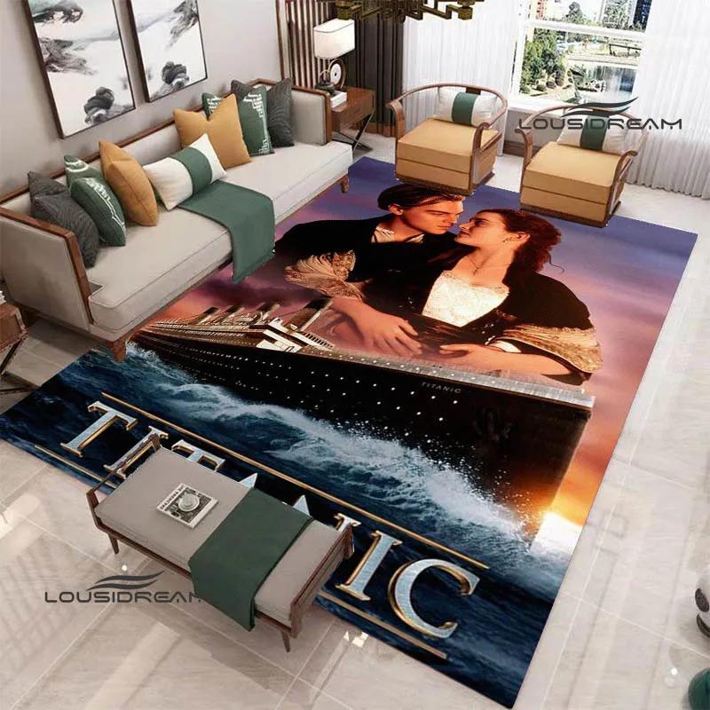Titanic Leonardo DiCaprio carpet living room bedroom carpet balcony bathroom non-slip door mat bedroom decor birthday gift