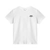 Summer New White Crew Neck Shoulder Cotton Short Sleeve T-Shirt Women's American Niche Design Casual Versatile Top