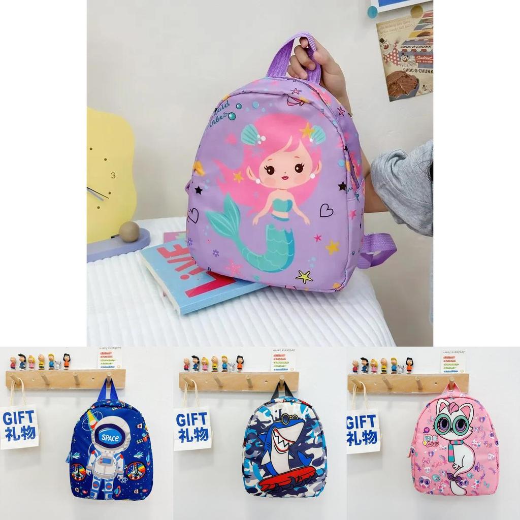 Kindergarten Backpack With Breathable Nylon Ergonomic Shoulder Straps For Toddlers Preschoolers