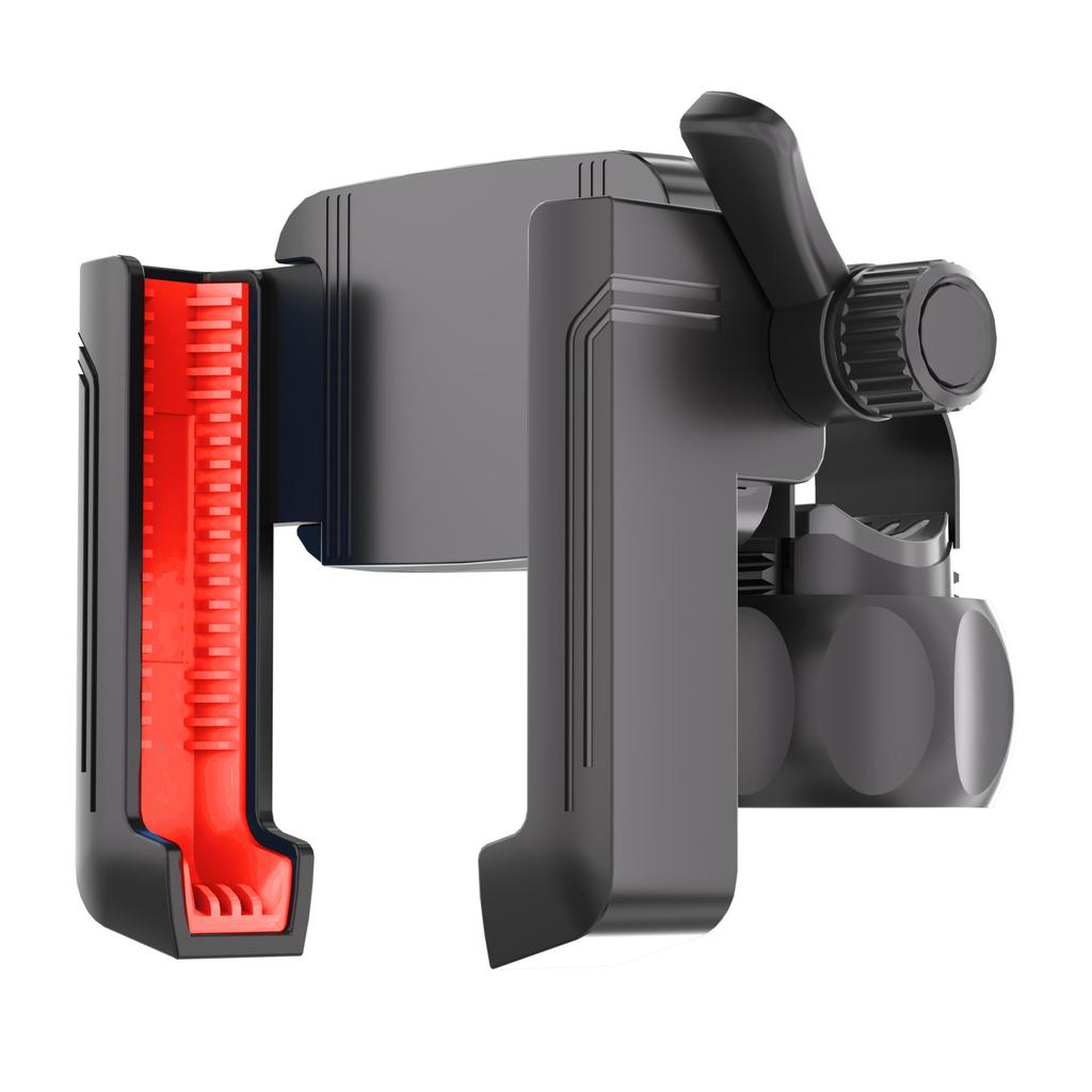 360 Rotation Motorcycle Phone Holder,Bicycle Handlebar Mount Bracket GPS Stand for Smartphone 4-7 inch,Anti-Shock Bike Accessory