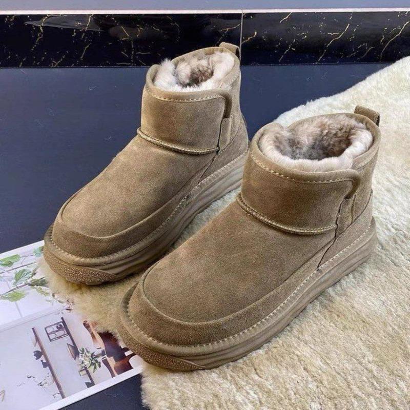 New Style Snow Boots - Versatile, Thickened Short Boots, Cotton Shoes