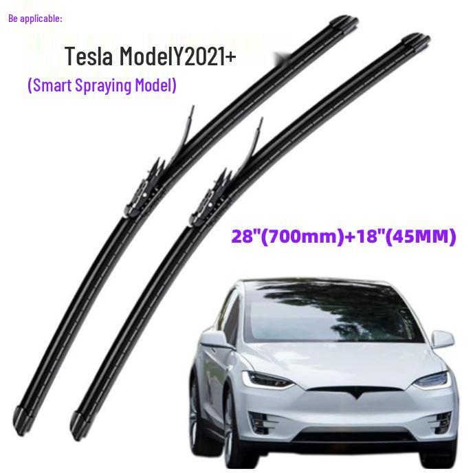 Tesla Model Y 2021-2024 Windshield Wiper & Sprayer Nozzle