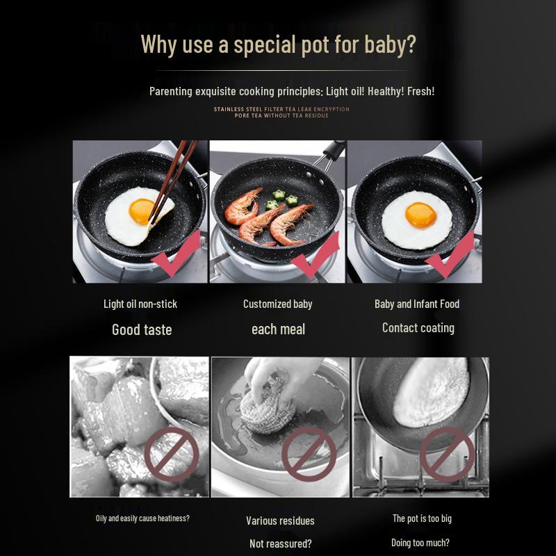 Mini Non-Stick Maifan Stone Omelet Pan