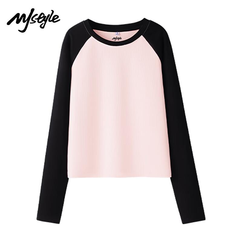 MJ STYLE Women s Raglan Long Sleeve T-Shirt S