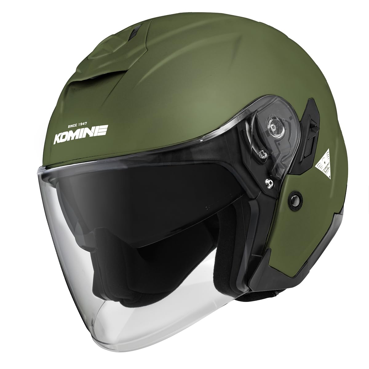 

KOMINE FL Composite FRP Jet Helmet for Olive M HK-172 Motorcycles,