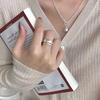 Smiley Adjustable Open Ring for Women - Trendy Niche Design, Perfect for Index Finger.