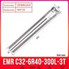 Shockproof EMR CNC Milling Cutter Holder - Round Nose, Bull Nose & Flat Machining Extensions (R4, R5, R6)