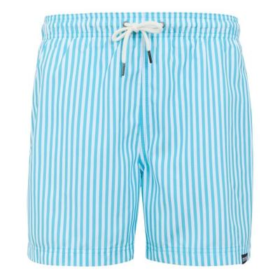 Regatta Mens Loras Striped Swim Shorts