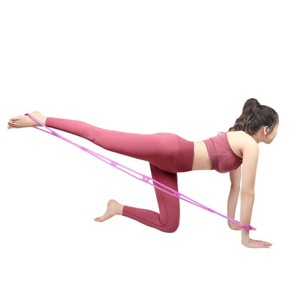Banda de Resistência Elástica 7 Anéis 7 Anéis 70cm Academia em Casa Bandas de Resistência Banda de Exercício 7 Anéis Yoga
