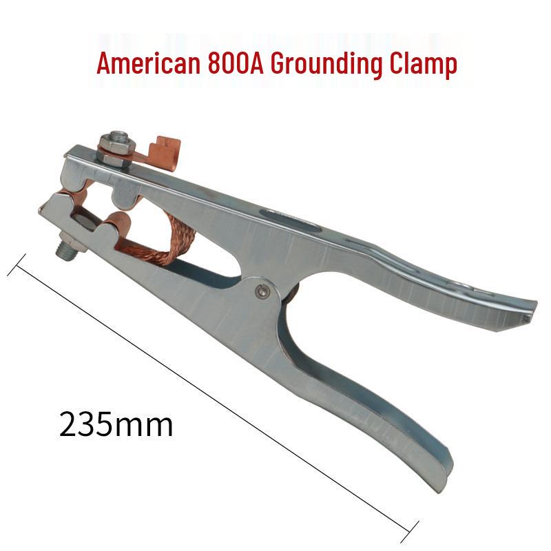 Dutch American Welding Machine Ground Clamp 300/500/800A Gas Shielded Torch Earthing Clip