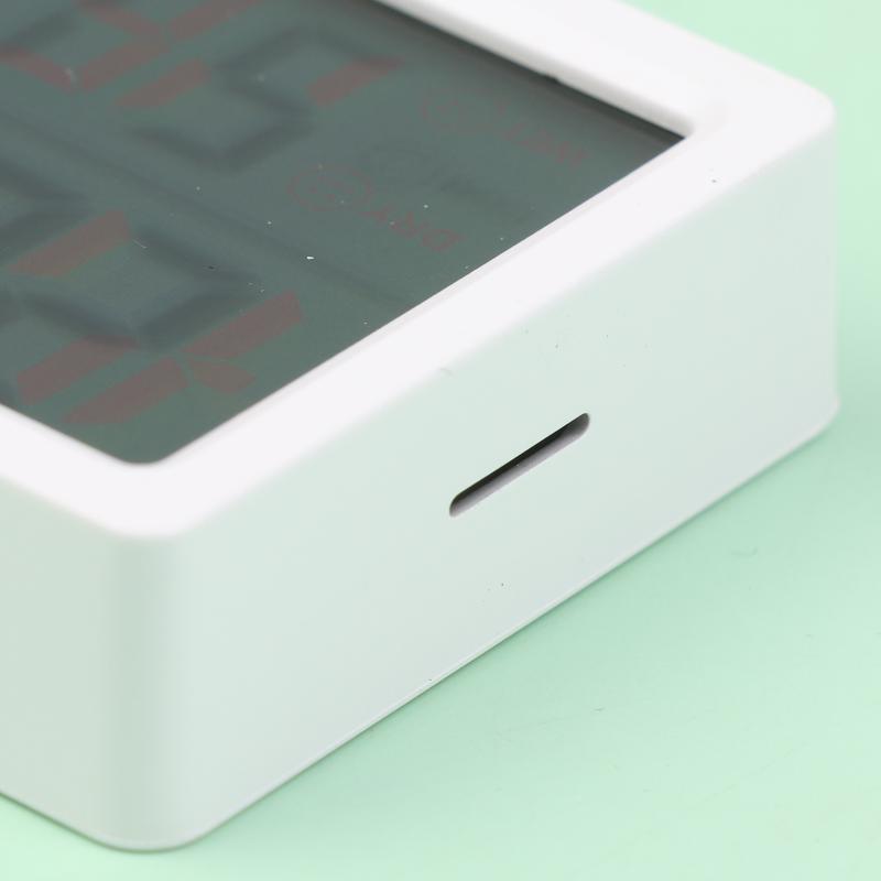 Solar Powered Thermometers Mini High Accuracy Digital Temperature Humidity Portable Measurement Meter Gauge Hygrometer
