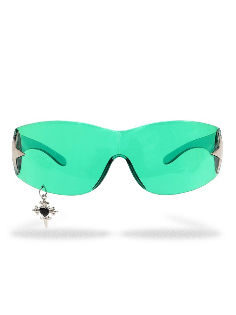 Pearl decorative cat eye sunglasses UV anti-ultraviolet trendy sunglasses for men and women