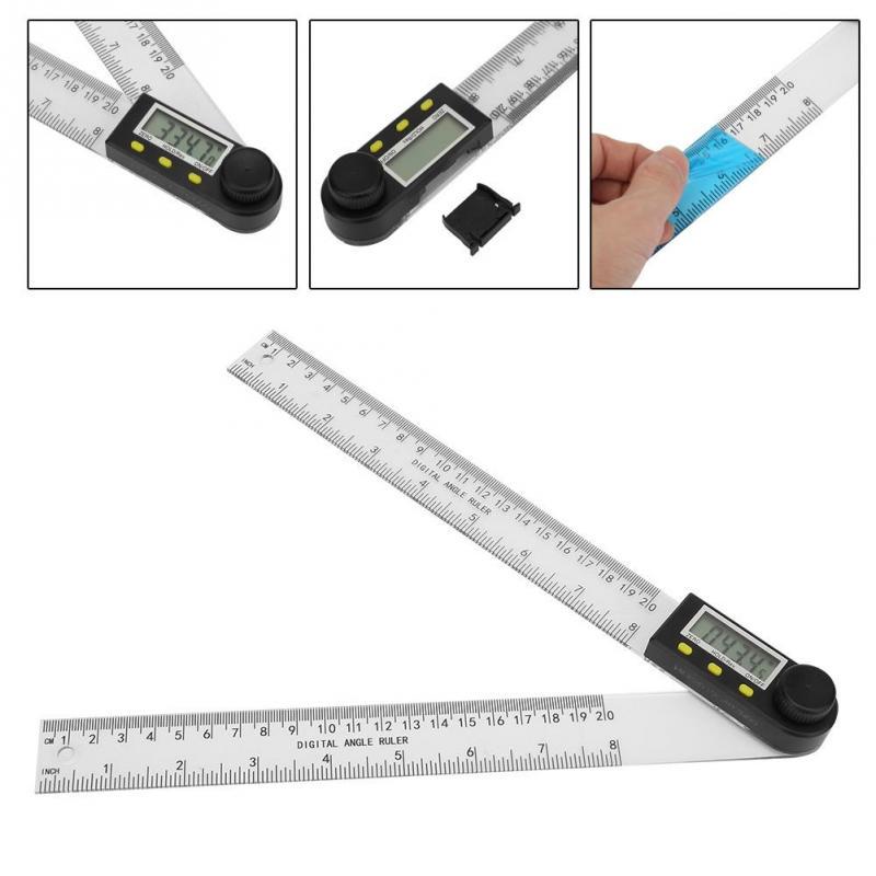 Digital Protractor Ruler-PVC 0-200mm Electronic Digital Protractor Goniometer Angle Finder Gauge Ruler Digital Protractor Ruler-PVC 0-200mm Electronic Digital Protractor Goniometer Angle Finder Gauge Ruler