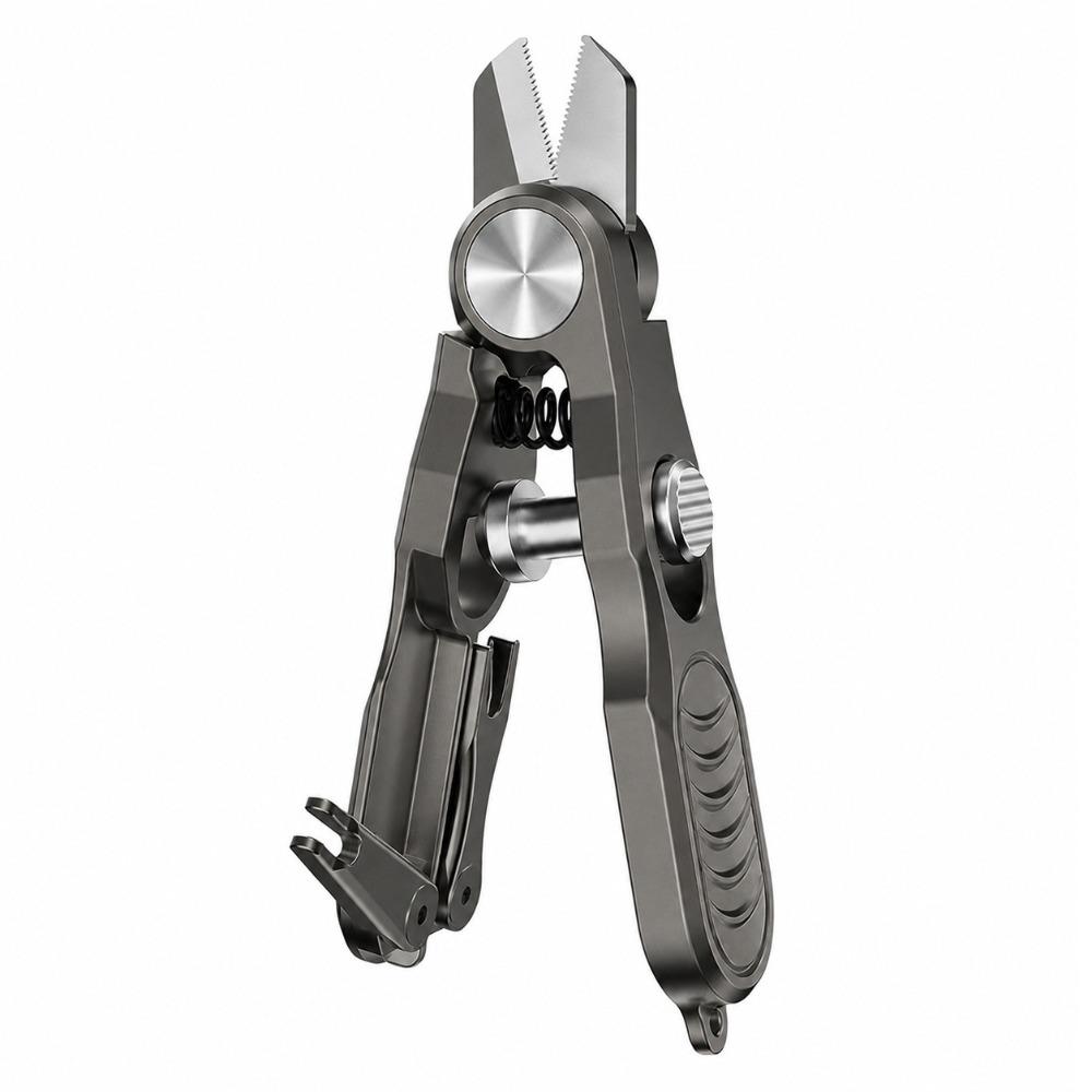 Stainless Steel Fishing Line Cutter Three-in-One Fish Knot Tying Tool Knot-tying