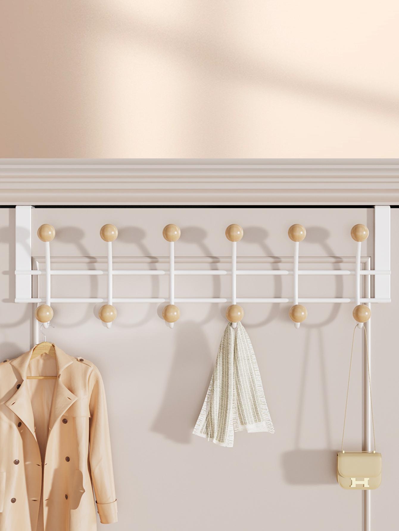 

Рождественский Прочный кованый чугун без перфорации настенный крючок для гостиной домашние настенные вешалки настенный крючок для прихожей двойной ряд