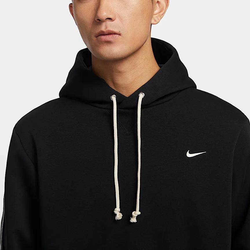 Nike Sportswear Mens Basketball Series Fleece Simple Comfortable Long Sleeve Hoodie Men Hoodies Black HJ3882010