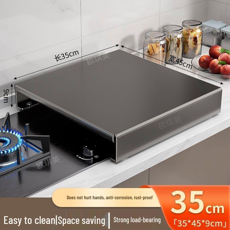 Non-slip Kitchen Gas Stove Cover & Pot Rack Holder for Induction Cooktops