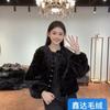 Premium Imitation Mink Soft Waxy Plush Short Coat Women'S Winter Light Luxury Environmentally Friendly Fur Fur Coat