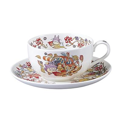 Totoro Mein Nachbar Totoro Milchteetasse Untertasse Saruto Ribara Edition Tasse Kaffeeschale Schale Noritake Mein Nachbar Totoro Teetasse Teeschale & [Kaffee