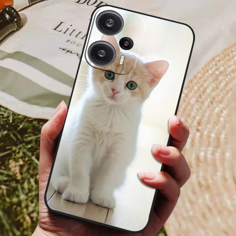 For POCO F5 5G Case 6.67'' Soft TPU Silicone Shockproof Covers for Xiaomi Poco F5 Phone Cases PocoF5 F 5 Wolf Lions Coques