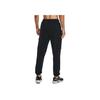 Under Armour Solid Color Elastic Waist Drawstring Joggers Men Bottoms Black 1378600-001