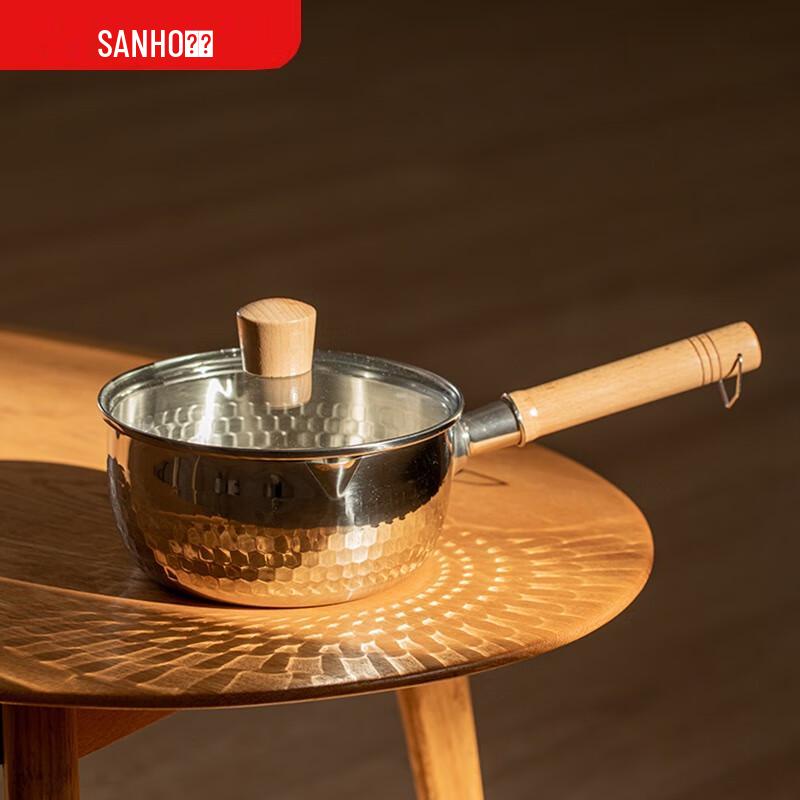 Sanhe Japanese Yukihira Stainless Steel Milk Pot