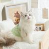Simple cat sling spring and summer breathable dog vest kitten into cat pup bipod pet clothes