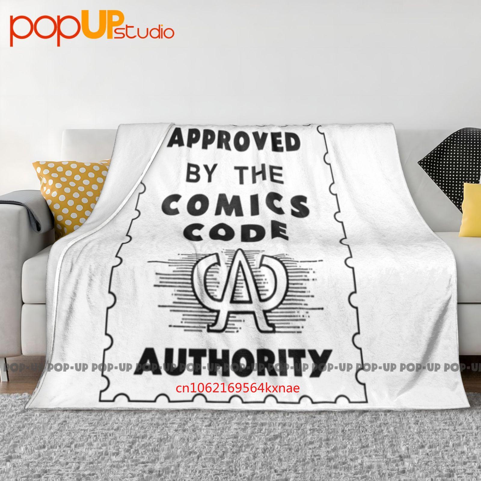 Approved By The Comics Code Authority 830 Retro Ultra-Soft Blanket Quilt Winter Sofa Cover Bed Covers 30x40in
