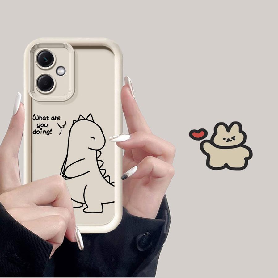 Süße Dinosaurier-Paar Handyhülle für Xiaomi Poco F8 X3 NFC C51 C61 C50 X3 Pro