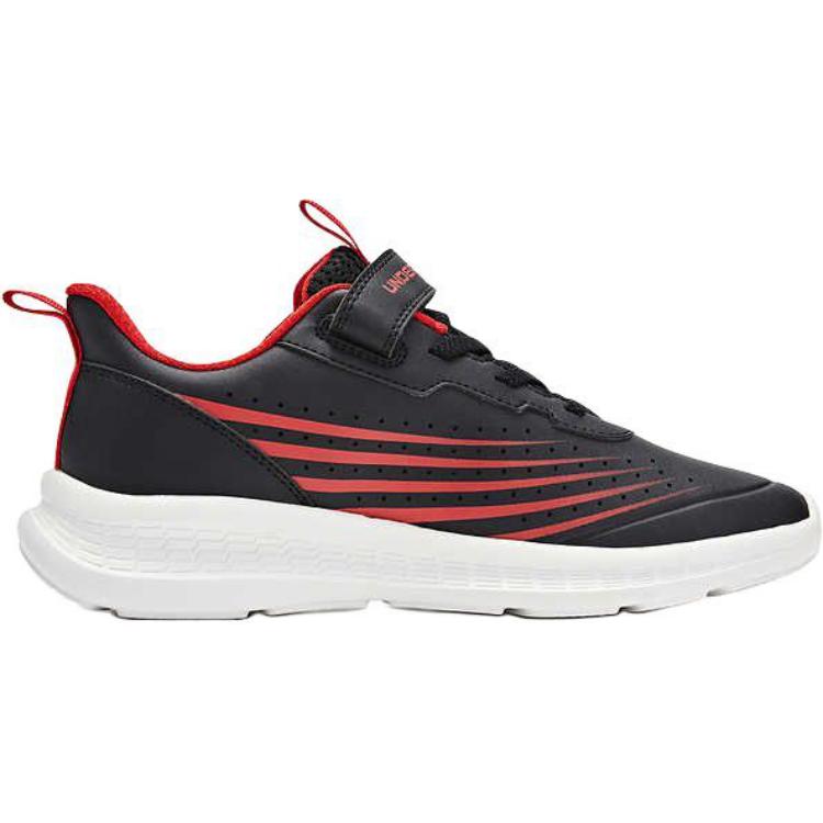Under Armour Kids Comfortable Running Shoes Series Soft Comfortable Low Top Running Shoes Kids Sneaker Black Red 2441106-600